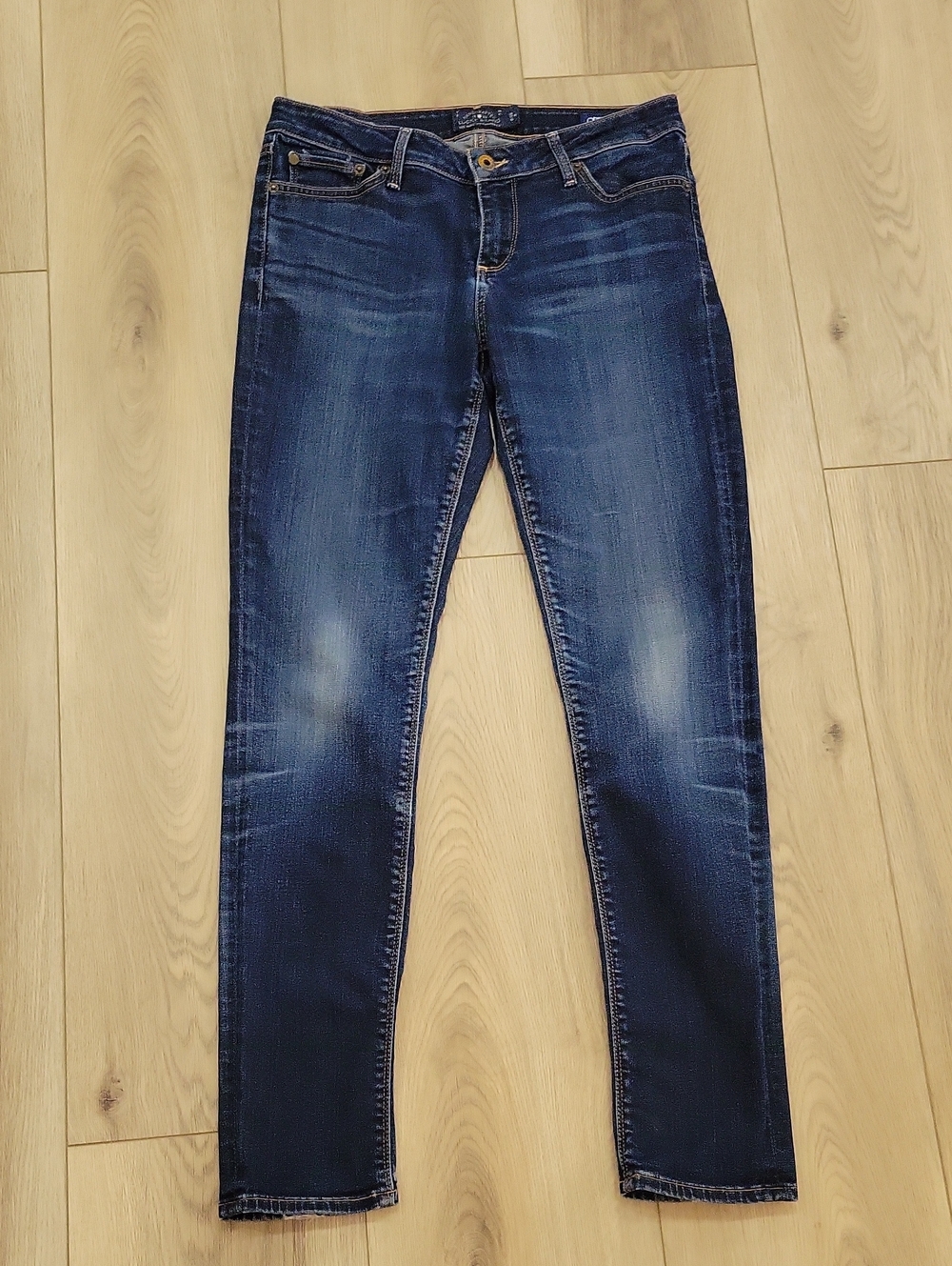 Lucky Brand Women's Dark Blue Skinny Jeans